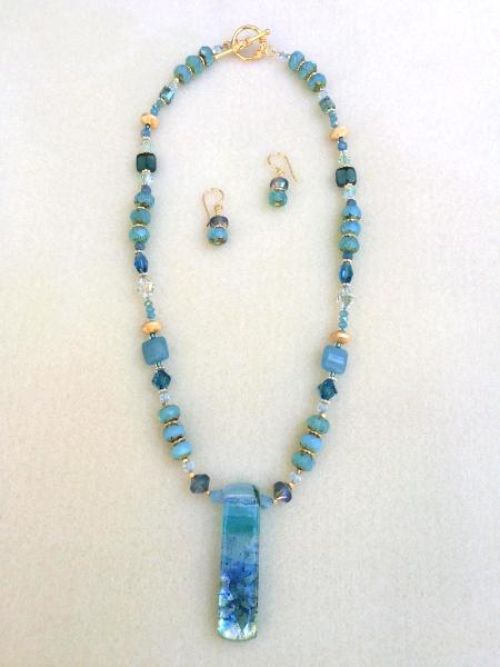 Tahoe Blue Necklace Set